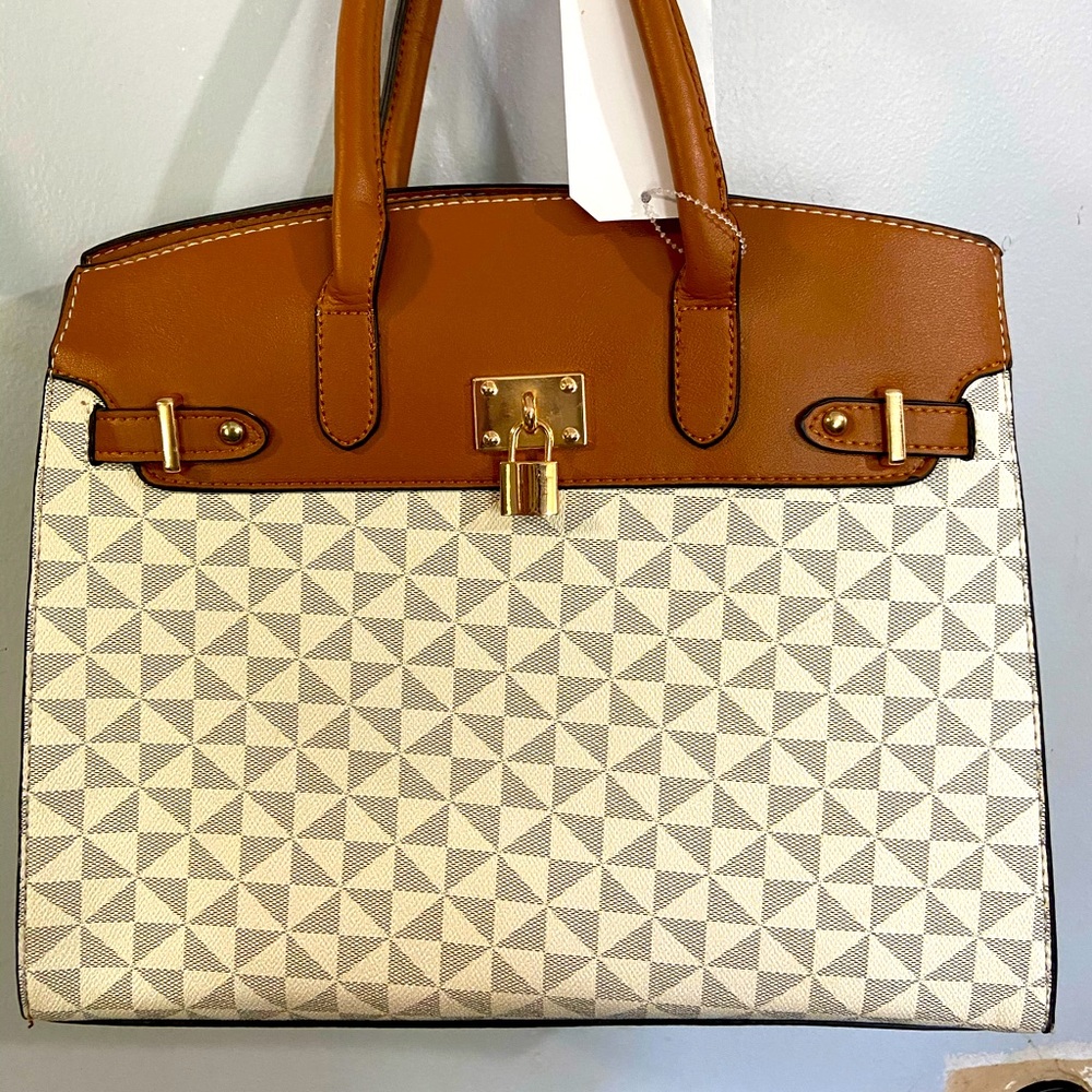 Satchel Handbag w/ Matching wallet